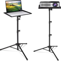 PORTABLE PROJECTOR AND LAPTOP STAND TABLE TRIPOD (HEIGHT ADJUSTABLE 45-120CM)