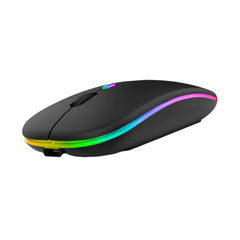 HP W10 Wireless RGB Bluetooth, Wireless, Rechargeable Slim Mouse