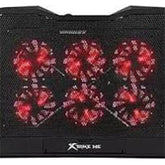 XTRIKE ME FN811 LAPTOP COOLING PAD 6 FANS 2 USB PORTS SUPPORT 17 INCH