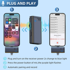 JMARY MW-16 2.4GHZ WIRELESS MICROPHONE FOR MOBILE AND CAMERA