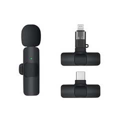 K9 Collar Wireless Microphone iPhone/Android & Type C Supported Wireless Microphone