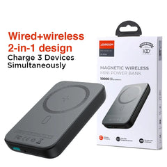 Joyroom Jr-w020 20w Wireless Power Bank 10000mah Black