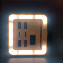 FAXITE Y50 50000MAH 22.5W FAST CHARGING PORTABLE POWER BANK WITH LED LIGHT YELLOW