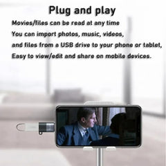 Usb-C To Lightning Otg Audio Adapter For Mic & Phone