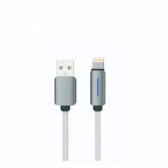LOGILINK TYPE C TO TYPE C NYLON FAST CHARGING DATA CABLE WITH LIGHT 1M (1 YEAR WARRANTY WHITE)