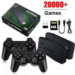 M8 64GB 4K WITH TAKKEN 3 & 20000+ GAMES AND TWO GAME CONTROLLERS RK3228 RAM 256MB, ROM 128MB