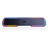 KISONLI LED-913 SOUND BAR BLUETOOTH GAMING COLORFUL LIGHT SPEAKER WITH RGB LIGHT