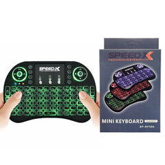 SPEEDX RF 500 MINI TOUCH PAD WIRELESS WITH BACKLIGHT KEYBOARD MOUSE