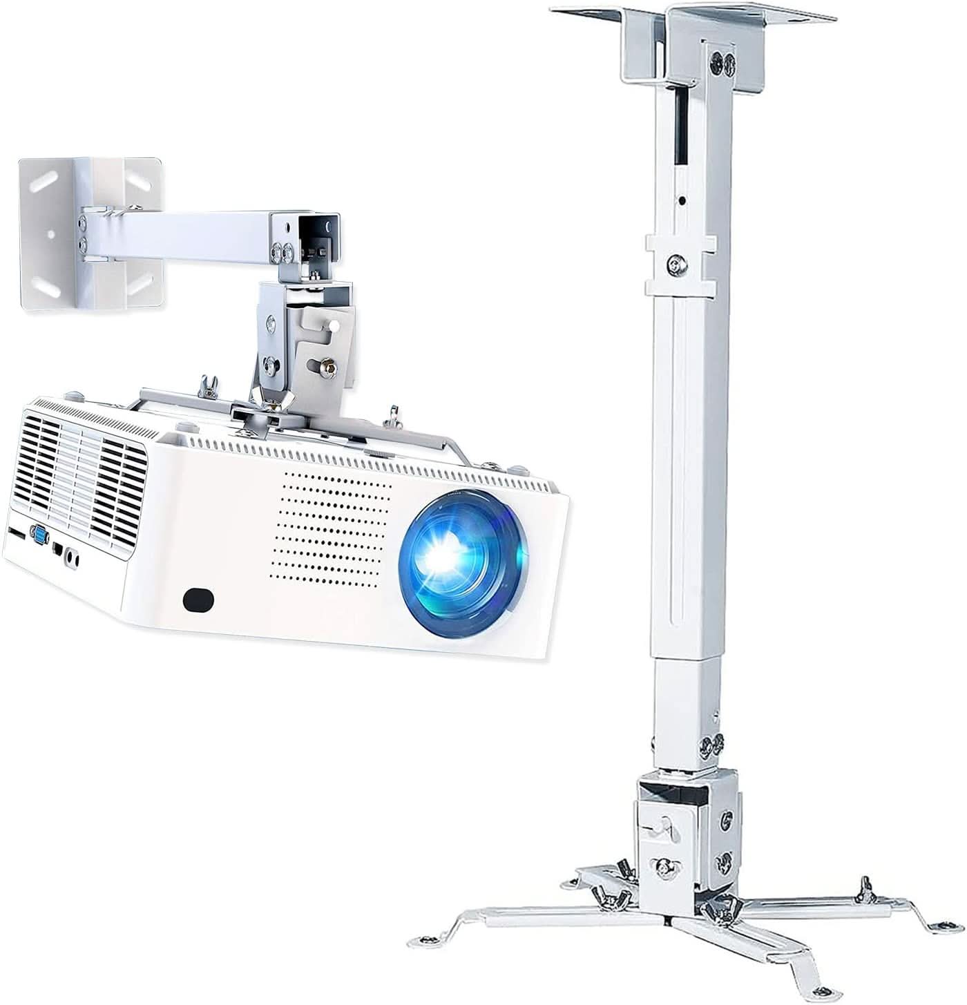 PROJECTOR CEILING MOUNT KIT HEAVY GAUGE (SQUARE TYPE) STAND 5FEET 1.5M