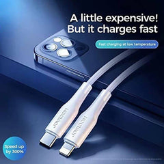 JOYROOM S-1224M3 TYPE-C TO LIGHTNING FAST CHARGING CABLE 1.2M WHITE