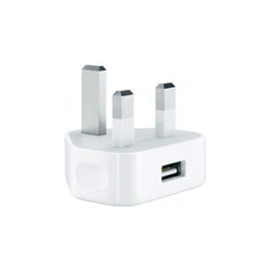 Iphone Usb 5W Power Adaptor UK Pin With Lightning to Usb Cable