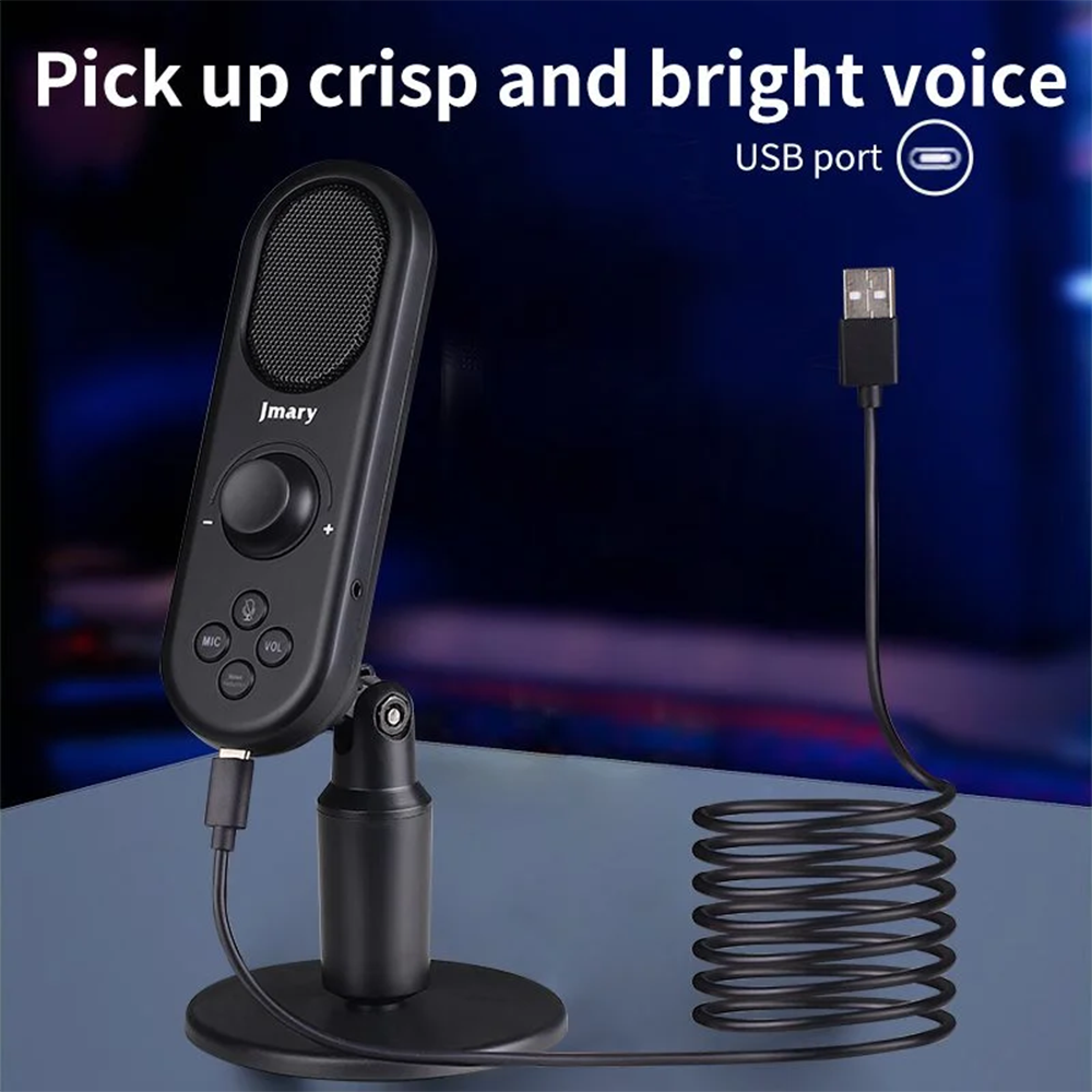 Jmary Mc-pw7 Professional Usb Microphone With Noise Reduction