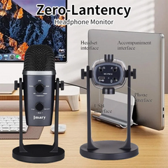 Jmary MC-PW10 Professional USB Microphone for pc and mobile For Podcasting With Noise Reduction