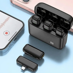 K13 Type-C ANC Dual Wireless Lavalier Microphone