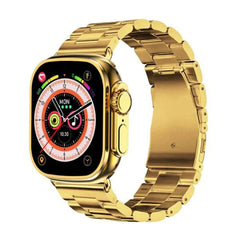 C9 Ultra Max Gold Edition Color Smartwatch 2.1 Inch Screen WITH Hryfine APP