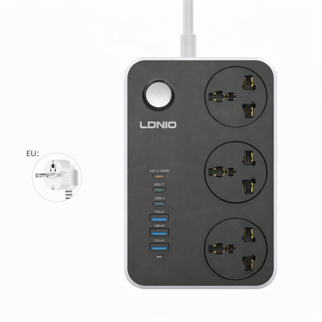 LDNIO SC3604C 2500W Power Extension