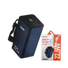 FAXITE M20PLUS 20000mah 22.5W METAL DIGITAL DISPLAY QUICK CHARGE 4.0 POWER BANK